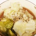 cowgirl62's cooksnap of when they made レンジで簡単！豚キャベもやし重ね！.