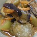フェイジョン's cooksnap of when they made 茄子とゴーヤとヘチマの韓国風味噌炒め.