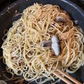 さらあらいぐま's cooksnap of when they made オイルサーディンとしめじの和風パスタ.