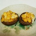ほんたん母's cooksnap of when they made 簡単！美味♡しいたけのマヨコーン焼き.