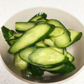 seatome's cooksnap of when they made 納豆の辛子で節約簡単！きゅうりの辛子漬け.