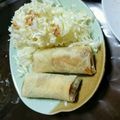 ＊saochan＊'s cooksnap of when they made キャベツとチーズのカレー風味春巻き♪.