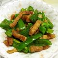 にょろにょろマロン's cooksnap of when they made ピーマンと油揚げの和風炒め.