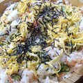 ちぃさんち's cooksnap of when they made ☆鮭ときゅうりの混ぜ寿司☆.