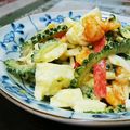 ゆきんここんこんこん's cooksnap of when they made 簡単☆ゴーヤとカニカマのマヨタマサラダ.
