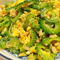 うさこ＠UK's cooksnap of when they made ささっと簡単！ゴーヤとツナの卵炒め.