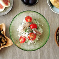 yuriccco's cooksnap of when they made さば缶と大根と大葉のサラダ.