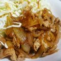 苺豚♪'s cooksnap of when they made 豚の生姜焼き.
