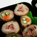 *neige*'s cooksnap of when they made 居酒屋ﾒﾆｭｰ♪豚バラ梅しそ巻き.