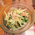 yuka119's cooksnap of when they made 簡単！旨すぎな水菜とツナの和え物.
