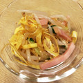 take♪aki♪'s cooksnap of when they made もやしときゅうりの冷やし中華ふぅ♡サラダ.