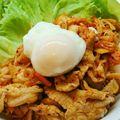 ★Lee☆'s cooksnap of when they made あっという間の豚キムチ丼.
