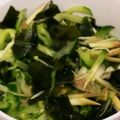 ピンキーsaya's cooksnap of when they made キュウリとミョウガの酢の物.