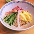 クックMH2ZNK☆'s cooksnap of when they made 今日の晩ごはん♪具だくさん！冷やし中華.
