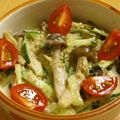 もんしゅしゅ's cooksnap of when they made ☆しめじときゅうりで胡麻サラダ☆.