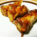 mamin117's cooksnap of when they made 焼肉のタレで豚ごぼうの肉巻き照り焼き♪.