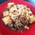 」りふ's cooksnap of when they made 産後11kダイエット10分で簡単牛とじ丼.