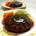 nasubeam's cooksnap of when they made ハンバーグ✿バター醤油ソース.
