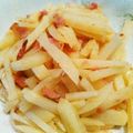 はっぴーふらわー's cooksnap of when they made じゃがいもとベーコンの塩コショウ炒め.