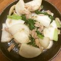 ゆうちょ〒's cooksnap of when they made 簡単早旨☆ツナかぶ炒め.