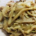 今日もニコッ☆'s cooksnap of when they made 野菜たっぷり　焼きうどん.