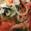 Mkmk♡'s cooksnap of when they made 豚肉とトマトとレタスの中華炒め.
