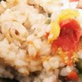 今日もニコッ☆'s cooksnap of when they made ミニトマトのあっさり炊き込みご飯.