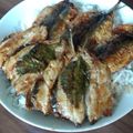 クックVQL6N9☆'s cooksnap of when they made お弁当にも☆イワシと大葉の甘辛丼.