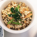 yuuu♥'s cooksnap of when they made がんもどきを使って☆ほうれん草の白和え.