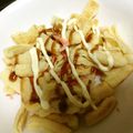 お願いひつじ's cooksnap of when they made お弁当に◎油揚げでお好み焼風.