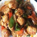 nishimo's cooksnap of when they made ✿肉団子の酢豚✿.