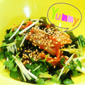 RIKOTORA's cooksnap of when they made 手軽にもう一品☆かいわれのキムチ和え.
