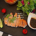 ruruchirin's cooksnap of when they made 焦げない硬くない！豚ステーキの生姜ソース.