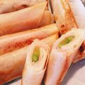 さらんだー's cooksnap of when they made 簡単！揚げない！アスパラとチーズの春巻き.