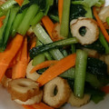 nicojun's cooksnap of when they made 小松菜とちくわの炒め煮.