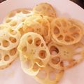 かめちび's cooksnap of when they made 【漢肴】れんこんのオリーブオイル焼.