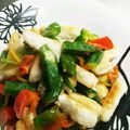 どらど～ら's cooksnap of when they made 梅香る〜♪ 冷めても美味なめかじき炒め.