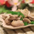 ぽっぽぺぺ's cooksnap of when they made 鶏肉とピーマンの塩麹炒め.