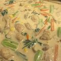 とむ子。's cooksnap of when they made 鶏モモ肉小松菜舞茸のシチュー・ルーなし.