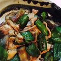 あやマコ's cooksnap of when they made 豚肉 なす ピーマンの味噌炒め.