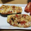 あいこ◎'s cooksnap of when they made ＊茄子ボートのトマトチーズ焼き＊.