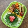 minch＊＊'s cooksnap of when they made ＊キャラ弁＊　乙女チックに薔薇のご飯✿.