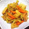 nosso's cooksnap of when they made 高野豆腐とゴーヤー☆味噌炒め.