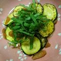 slugger66's cooksnap of when they made ズッキーニの梅和え.