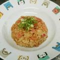 もぐ・ω・くま's cooksnap of when they made 味ポンでチャーハン?.