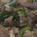 Remtan's cooksnap of when they made タイ家庭料理＊スペアリブとバジルの炒め煮.