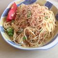 ＊さっと＊'s cooksnap of when they made *ネバネバ！納豆梅オクラの冷製パスタ*.