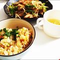 ママんま's cooksnap of when they made めんつゆで簡単♪しらすのチャーハン.