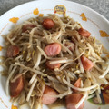 COOK884's cooksnap of when they made ウインナーともやし炒め.