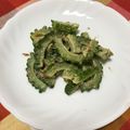 joy09's cooksnap of when they made 苦くない！レンチンゴーヤのおかかマヨ和え.